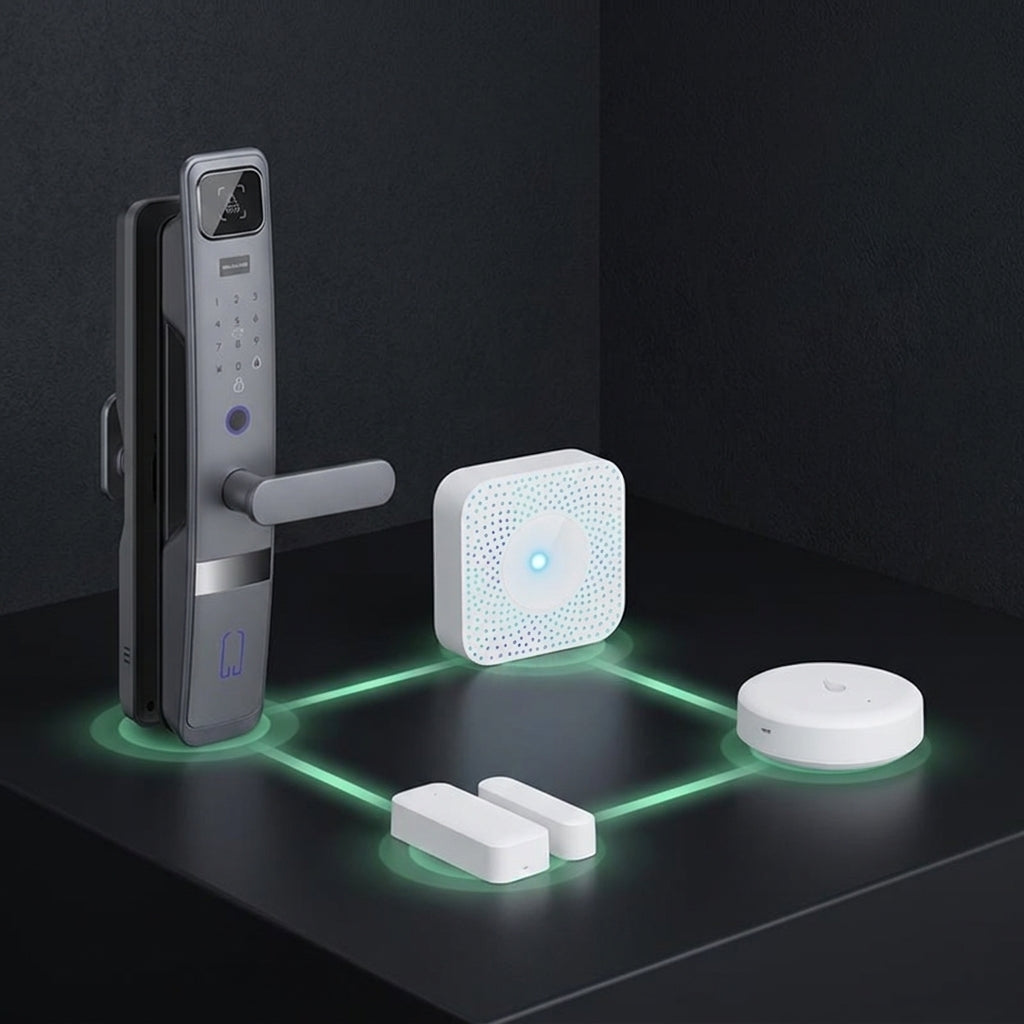 Smart sensors (motion, door, leak)