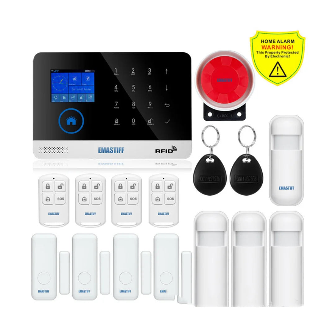 Smart Wireless GSM Store Door And Window Anti-theft Alarm